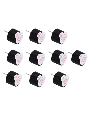 Zumbador Activo Magnético 3V 5V 12V NINKAHURITYS 10 Pcs