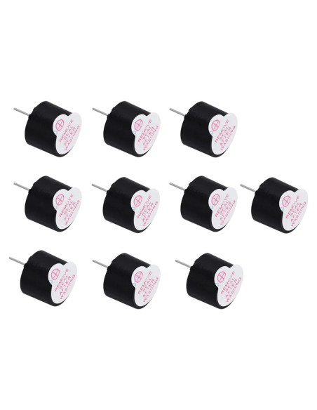 Zumbador Activo Magnético 3V 5V 12V NINKAHURITYS 10 Pcs