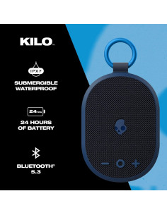 Altavoz Bluetooth Inalámbrico Skullcandy Kilo IPX7 24h 2