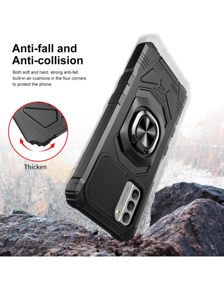 Funda Protectora TJS para Nokia G100 y C300 con Soporte