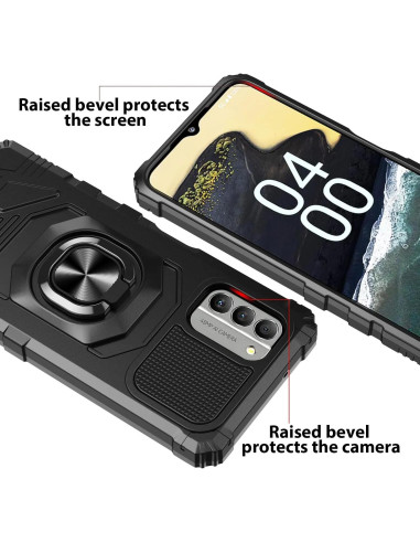 Funda Protectora TJS para Nokia G100 y C300 con Soporte