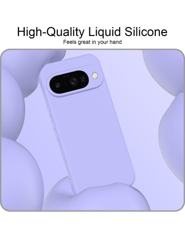 Funda de Silicona Google Pixel 10 - Duradera y Elegante, Púrpura