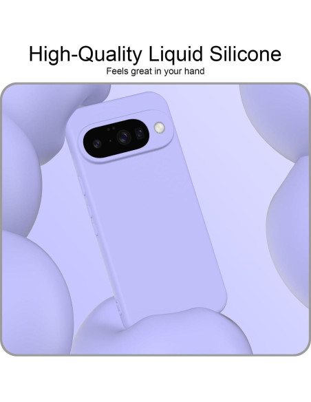 Funda de Silicona Google Pixel 10 - Duradera y Elegante, Púrpura