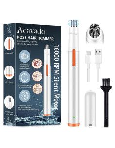 Recortador de Vello Nasal Acavado USB Recargable IPX7