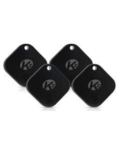 Rastreador Bluetooth KZO Air Tag Mejorado 2025 - Paquete de 4