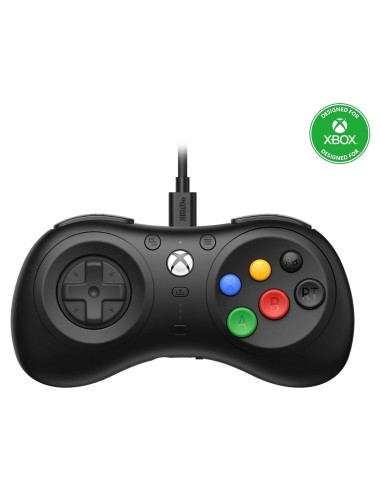 Controlador con cable 8Bitdo M30 para Xbox y Windows - Licencia oficial