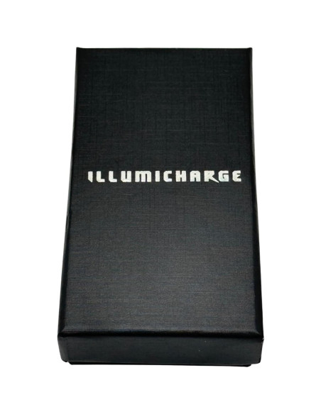 Encendedor Eléctrico Recargable ILLUMICHARGE Negro Mate/Oro Rosa