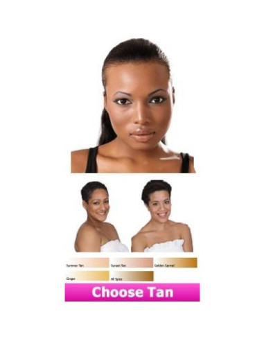 Base de Aerógrafo Glam Air 7.5 ml 5 Tonos Mate para Piel Grasa