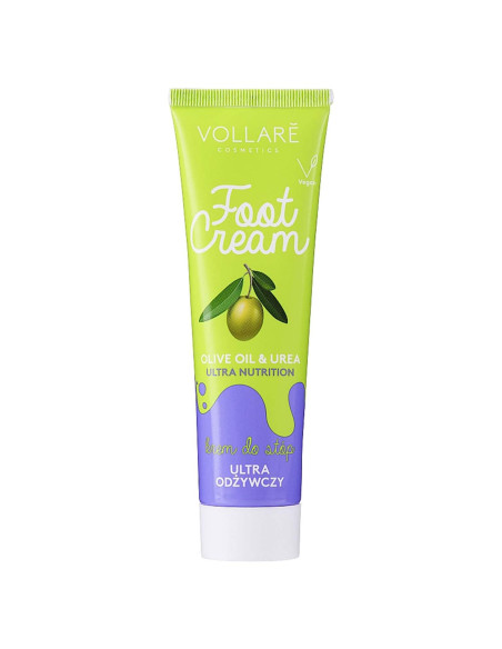 Crema para Pies Secos y Agrietados Vollare 100g - Urea y Aceite de Oliva