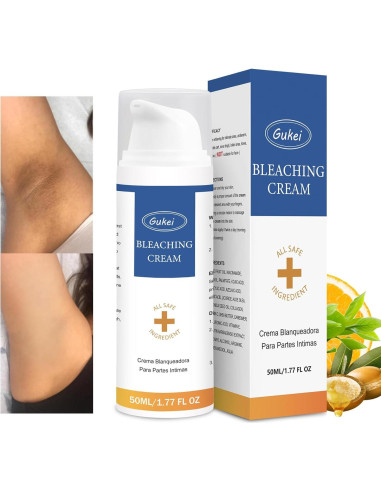 Crema Aclarante para Áreas Íntimas Gukei 91g - Blanqueadora