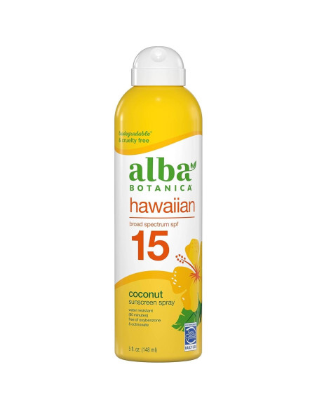 Spray Protector Solar SPF 15 Nutri Coco Hawaiano 2x148.83ml