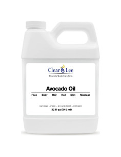 Aceite de Aguacate ClearLee 950ml - Grado Cosmético Natural