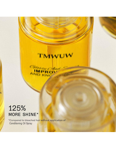Spray Acondicionador Sin Enjuague TMWUW 80.5 ml - Aceite de Jojoba y Karité