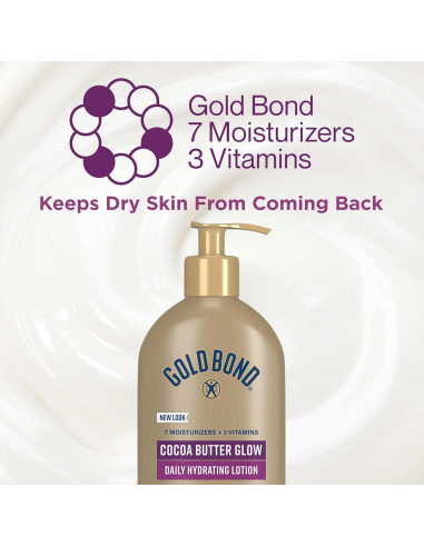Loción Hidratante Diaria Gold Bond 396 ml Manteca de Cacao