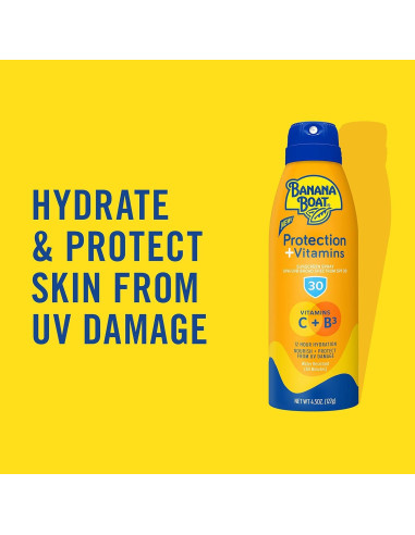Banana Boat Spray Solar Hidratante SPF 30 con Vitaminas 133ml