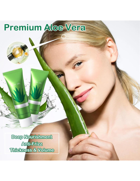 Set de 16 Gel de Aloe Vera Orgánico 30g - Hidratante Facial y Corporal