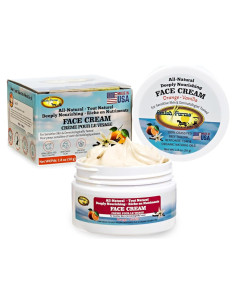 Crema Facial Amish Farms 50g - Hidratante Natural con Aceites