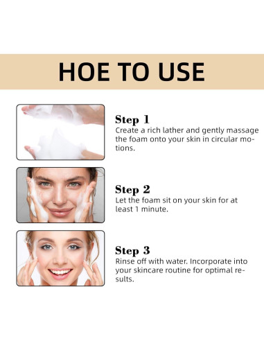 Jabón Ácido de Limón y Cúrcuma YINGQQ 8x5.5 cm Hidratante