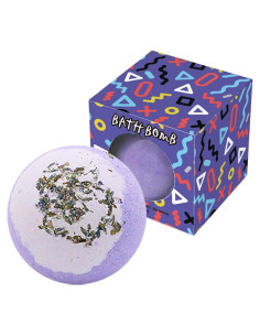 Bolas de Sal de Baño KASTU con Flores Secas y Lavanda 100g