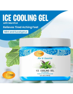 Gel de Enfriamiento SPA REDI 453.6 g - Menta y Eucalipto 2