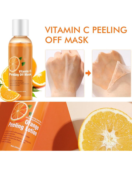 Mascarilla Peel Off Exfoliante de Naranja Vitamina C 100ml