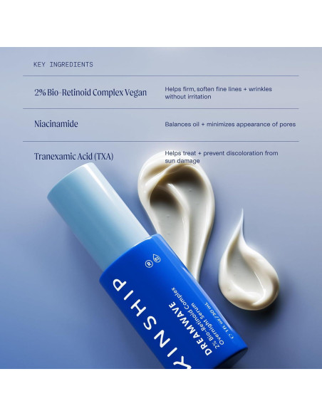 Suero Nocturno Hidratante Kinship Dream Wave 2% Bio-Retinoide 28g