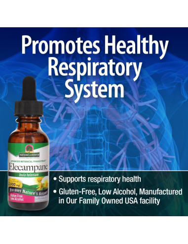 Suplemento Herbal Raíz de Elecampane Nature's Answer 60 ml