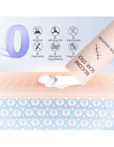 Barra de Silicona para Cicatrices Prequel Skin 60% 140g