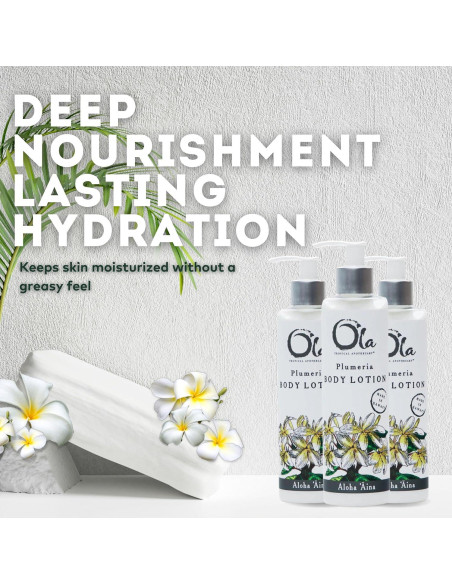 Loción Corporal Ola Tropical Apothecary Plumeria 250 ml Orgánica