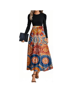 Vestido Maxi Elegante para Mujeres 2025 - Cintura Imperio 2