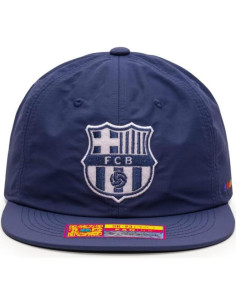 Gorra Snapback Barcelona Pipeline Azul 6 Paneles Unisex 2