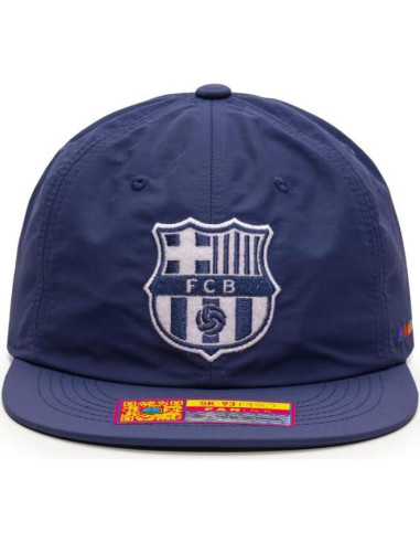 Gorra Snapback Barcelona Pipeline Azul 6 Paneles Unisex