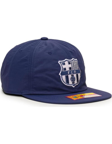 Gorra Snapback Barcelona Pipeline Azul 6 Paneles Unisex