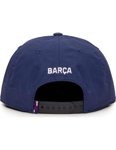 Gorra Snapback Barcelona Pipeline Azul 6 Paneles Unisex