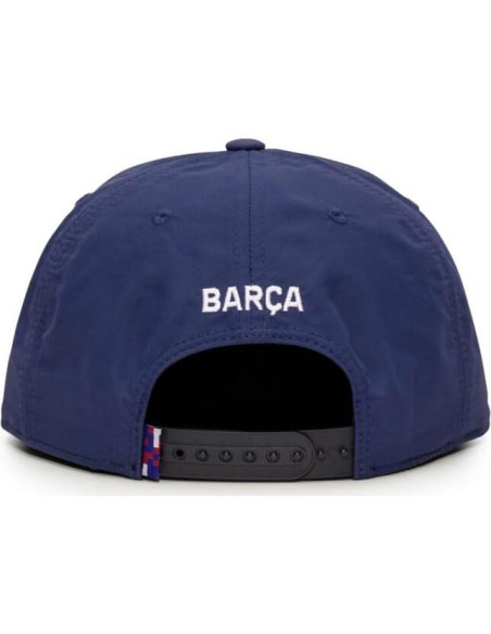 Gorra Snapback Barcelona Pipeline Azul 6 Paneles Unisex