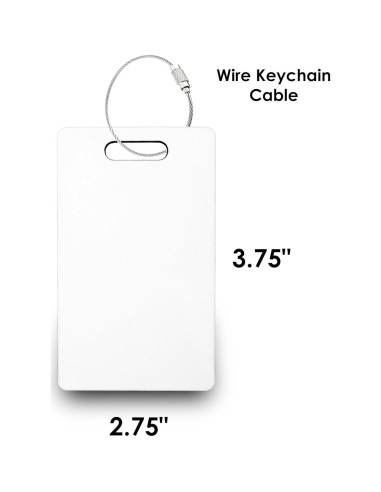 Etiquetas de Equipaje Personalizadas MYETCHEY - Madera Dura Azul