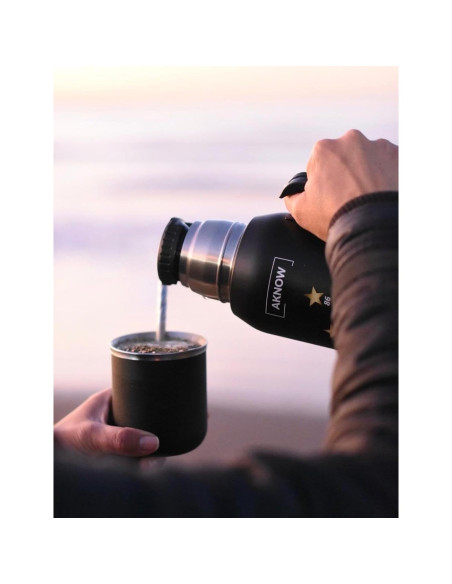 Botella de acero inoxidable AKNOW 1LT Copa del Mundo Argentina