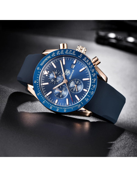 Reloj Cronógrafo de Cuarzo BENYAR BY-5140 Hombre 30M Impermeable