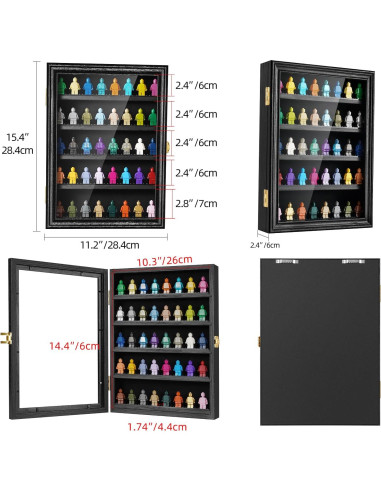 Estuche de Exhibición de Minifiguras PiaoHao 39.1x28.4cm