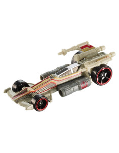 Vehículo Carship X-Wing Luke Star Wars Hot Wheels 14x4x16.5cm