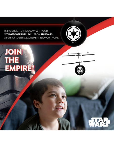 Bola Voladora Stormtrooper Star Wars World Tech Toys - Dron USB