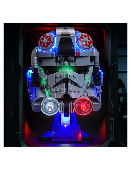 Iluminación LED Brickshining para casco AT-AT 75429
