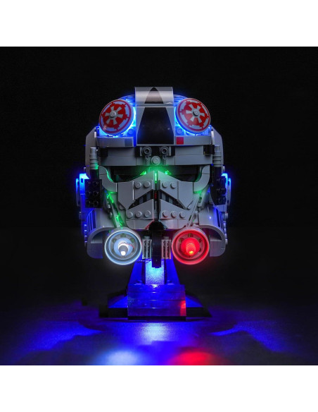 Iluminación LED Brickshining para casco AT-AT 75429