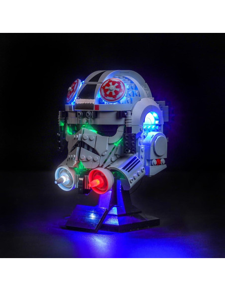 Iluminación LED Brickshining para casco AT-AT 75429