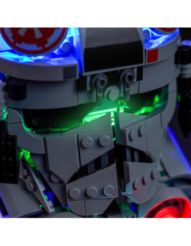 Iluminación LED Brickshining para casco AT-AT 75429