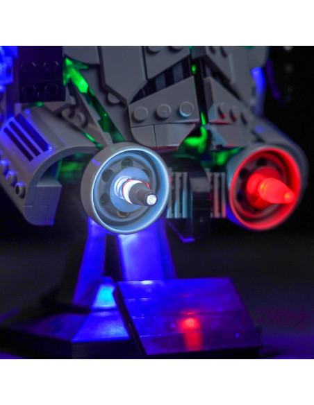 Iluminación LED Brickshining para casco AT-AT 75429