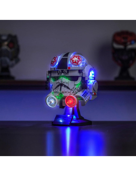 Iluminación LED Brickshining para casco AT-AT 75429