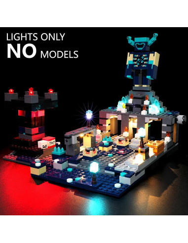 Kit de Luz LED Flashebrick para Lego 21246 Minecraft