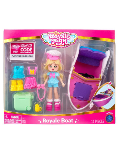 Barco Royale Jazwares - Muñeca 7.62 cm + Artículo Digital