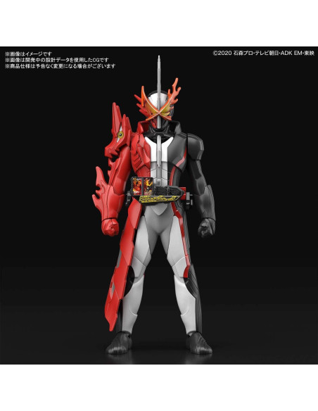 Kit de Modelo Kamen Rider Saber Bandai Hobby 36 Piezas